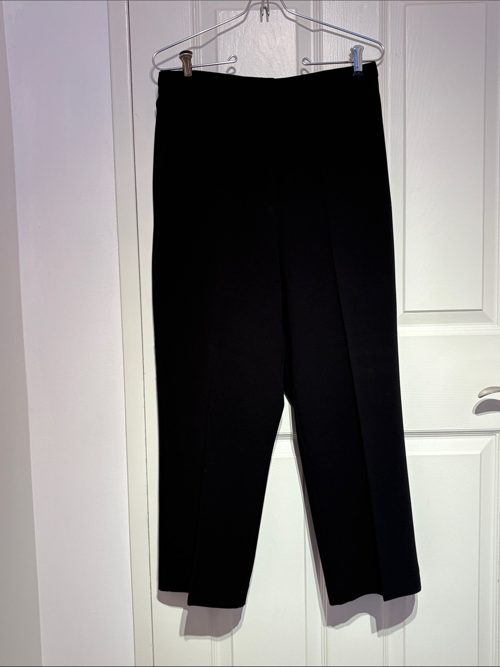 Babaton Black Straight-Leg Tailored Pants